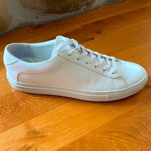 Koio Capri in Triple White - premium leather